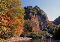 巌立峡紅葉