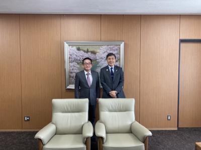 各務原市長と面談