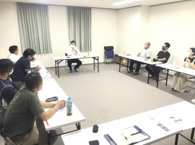 萩原ジュニアサッカークラブとの市長と語る会