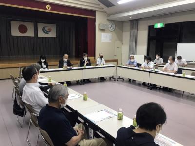 銀山町商工会役員との市長懇談会