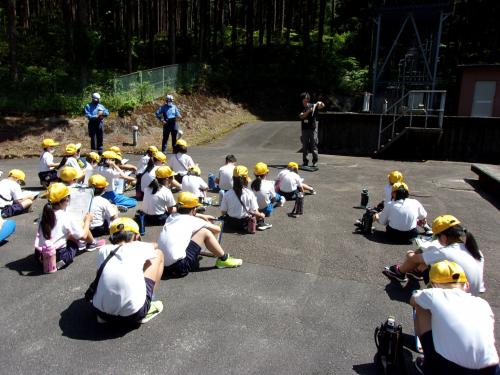 浄水場見学