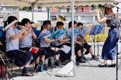 益田清風高校吹奏楽部演奏