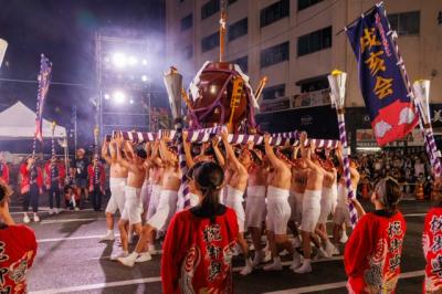 龍神火祭り　みこし