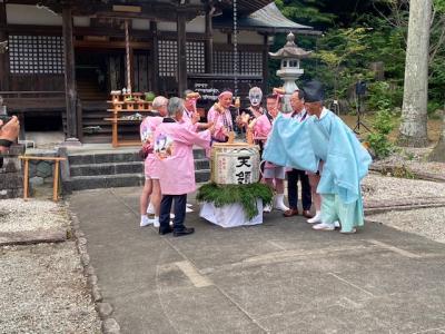 下呂温泉祭り2日目、出発式