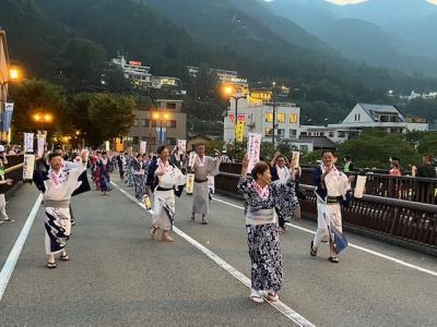 下呂祭り3日目　花火パレード