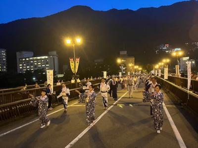 下呂祭り3日目　花火パレード