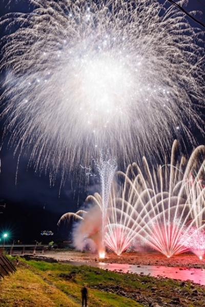 下呂祭り3日目　花火パレード