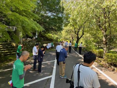 下呂温泉まつり4日目、歌塚供養祭