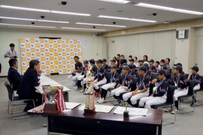 学童軟式野球クラブ準優勝報告