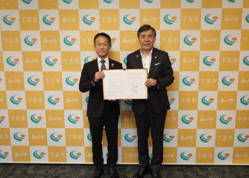 市長・住友生命岐阜支社長