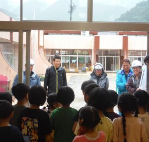 小坂町の民間事業者がボランティア活動