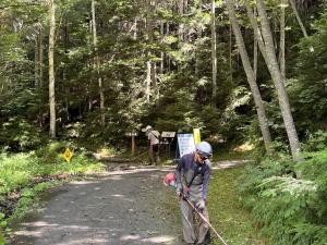 小坂町の民間事業者によるボランティア