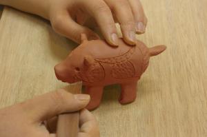 縄文土製品製作