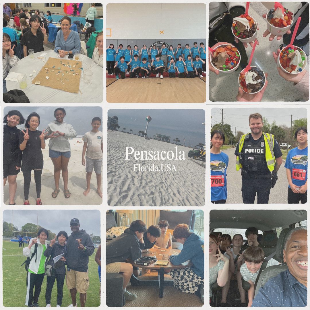 令和6年度　ペンサコーラ市海外派遣事業の様子