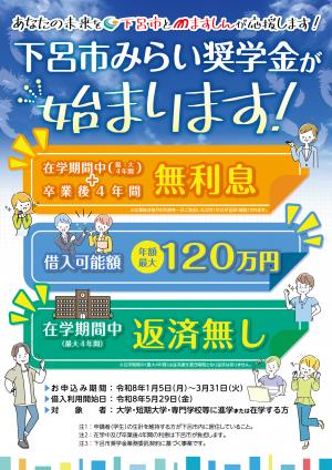 下呂市みらい奨学金1