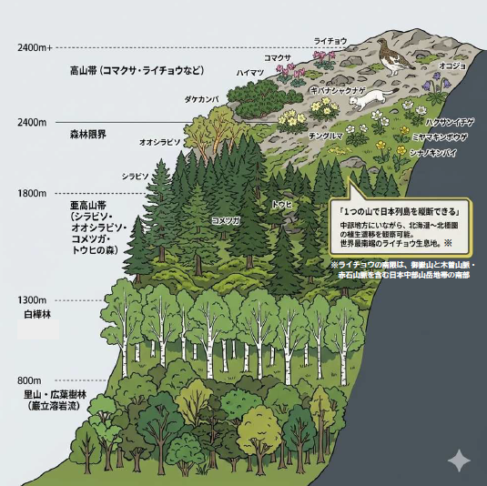 植生の垂直分布