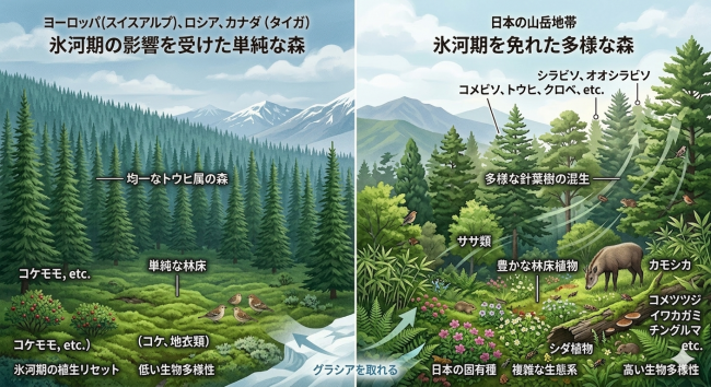 日本の多様性の森